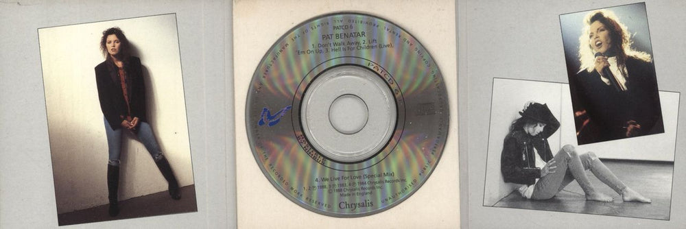 Pat Benatar Wide Awake In Dreamland UK 3" CD single (CD3) BENC3WI34795