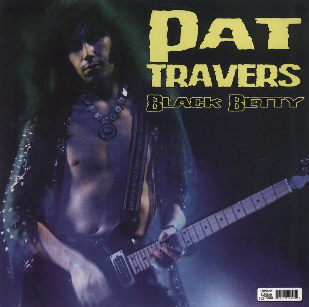 Pat Travers Black Betty US vinyl LP album (LP record)