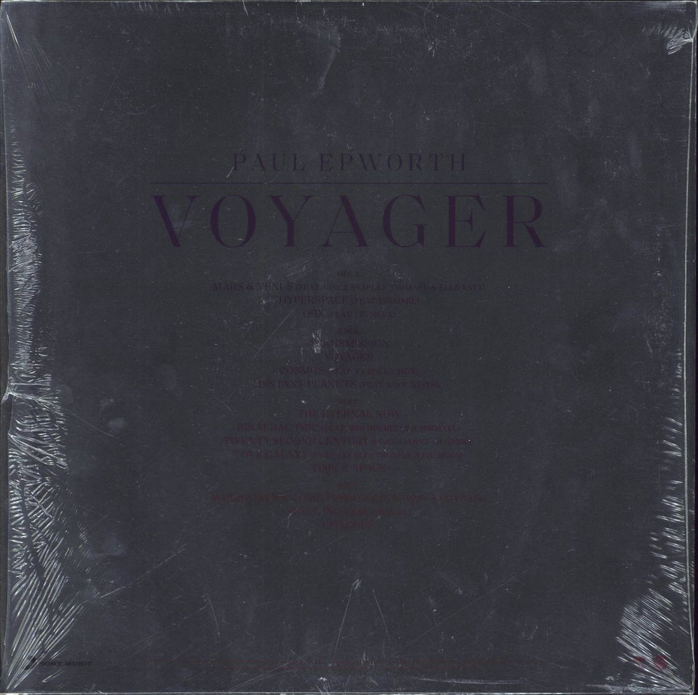 Paul Epworth Voyager - Shrink - 180g UK 2-LP vinyl record set (Double LP Album) 190759862919