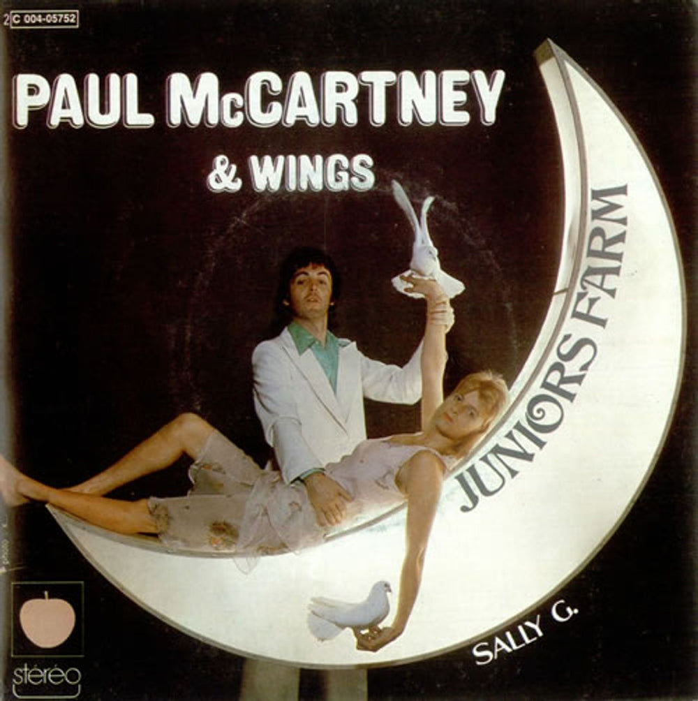 Paul McCartney and Wings Junior's Farm French 7" vinyl single (7 inch record / 45) 2C004-05752