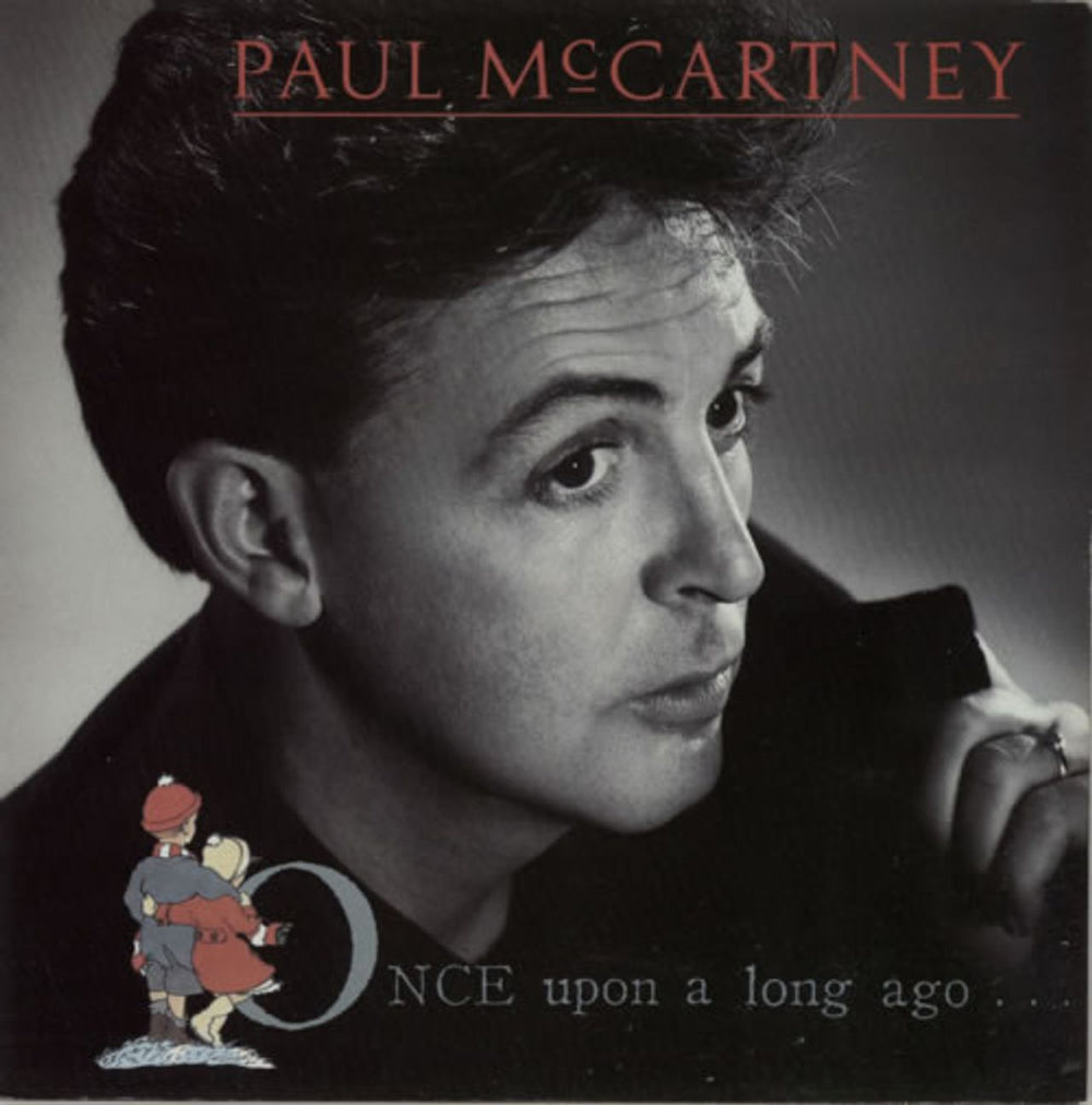 Paul McCartney and Wings Once Upon A Long Ago - solid UK 7" vinyl single (7 inch record / 45) R6170