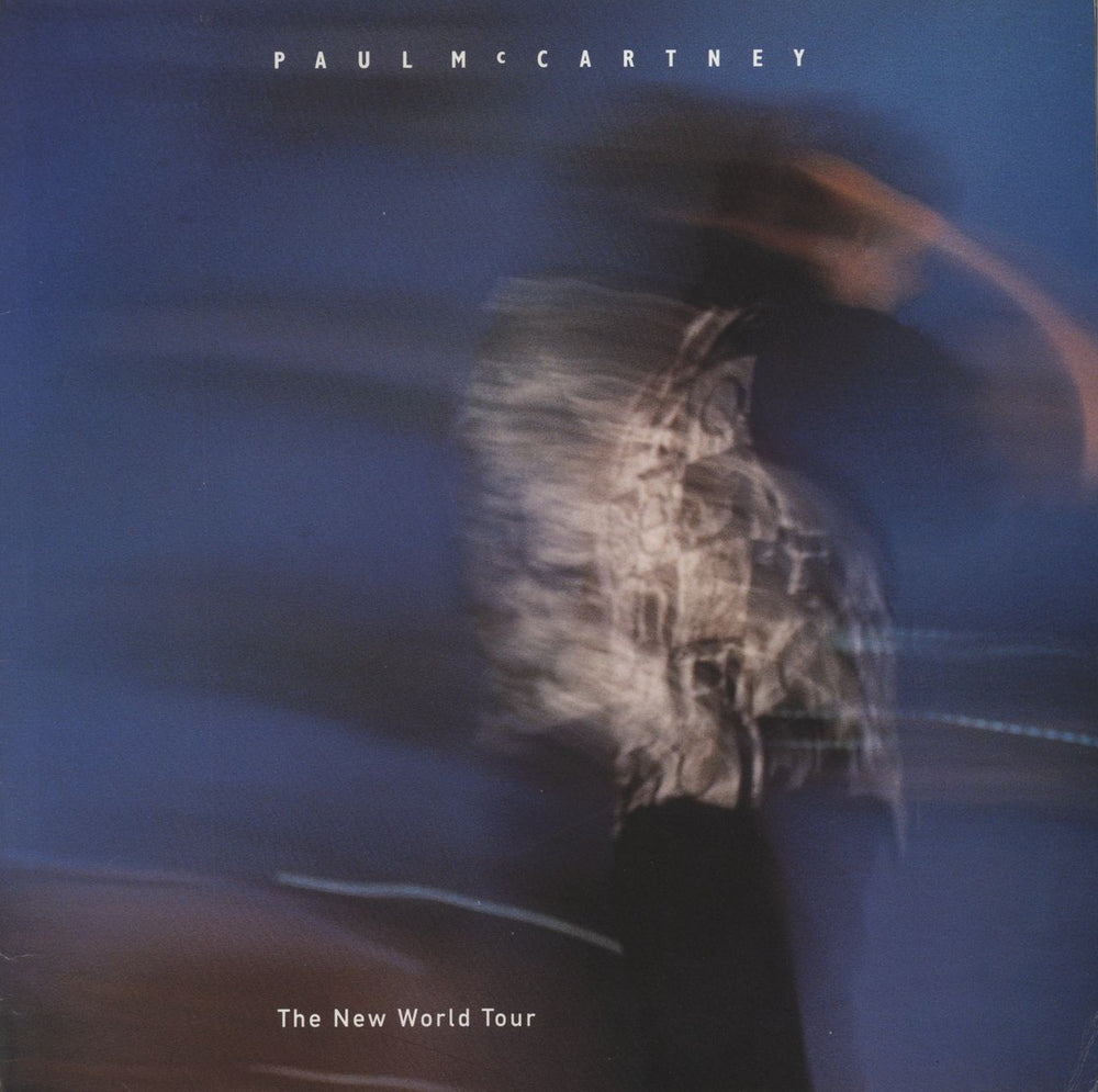 Paul McCartney and Wings The New World Tour + Ticket Stub UK tour programme TOUR PROGRAMME