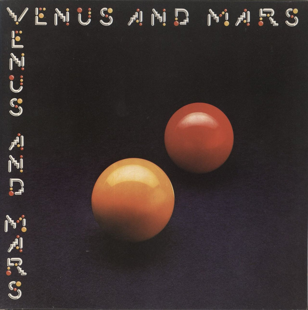 Paul McCartney and Wings Venus And Mars + Posters + One sticker UK vinyl LP album (LP record) PCTC254