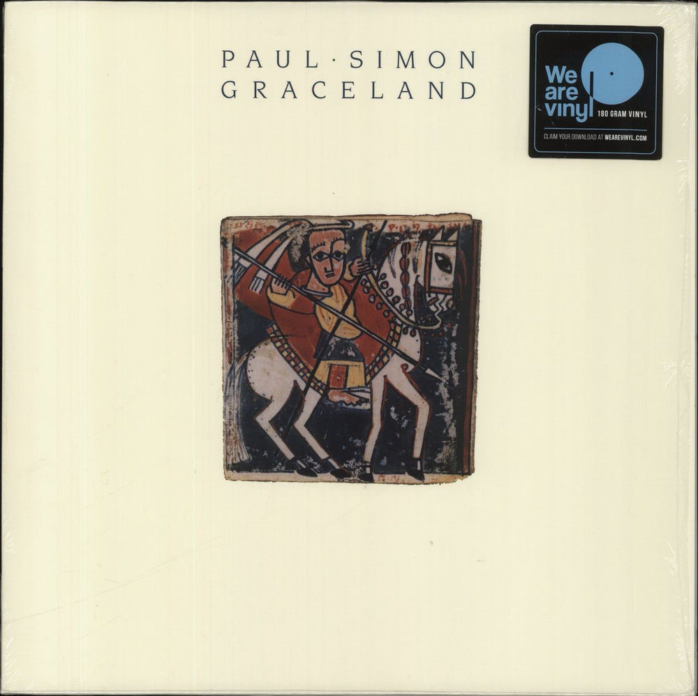 Paul Simon Graceland - 180gm UK vinyl LP album (LP record) 88985422401