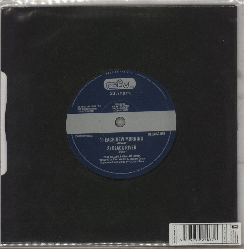 Paul Weller This Old Town UK 7" vinyl single (7 inch record / 45) 5099950276677