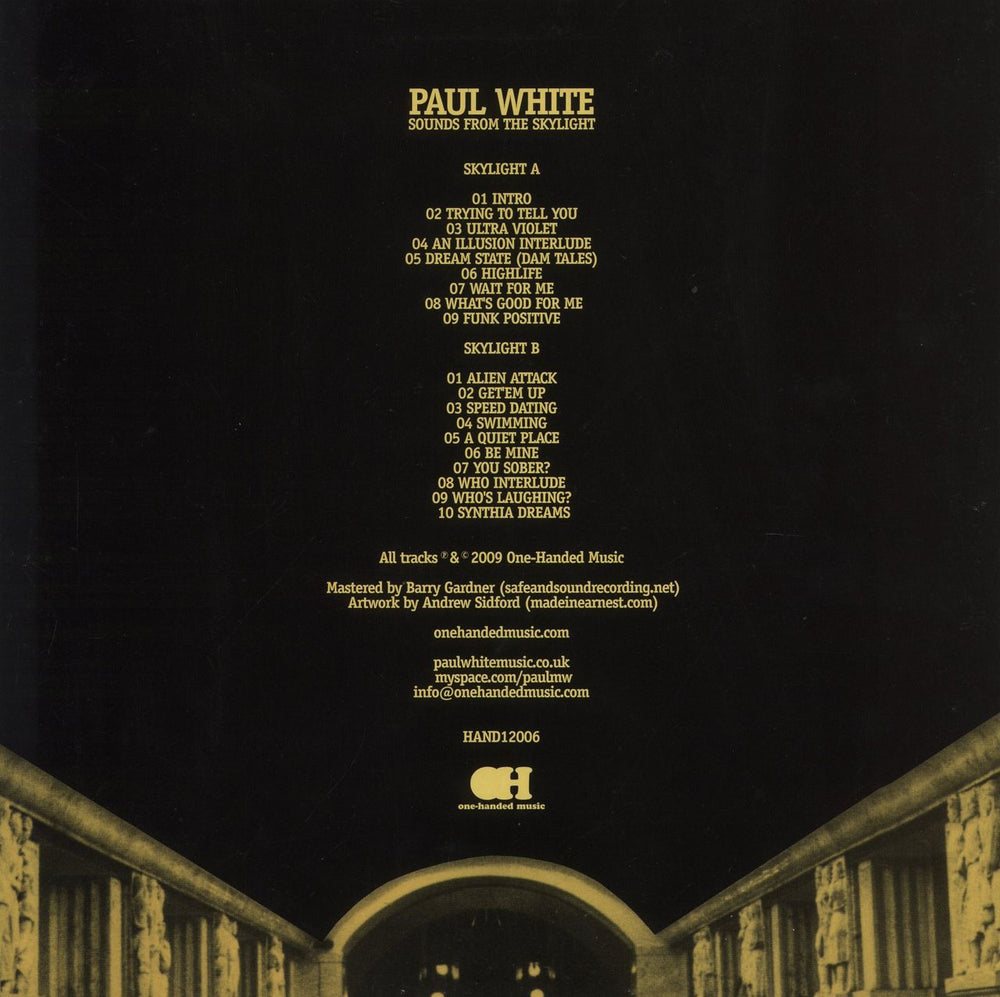 Paul White Sounds From The Skylight UK vinyl LP album (LP record)