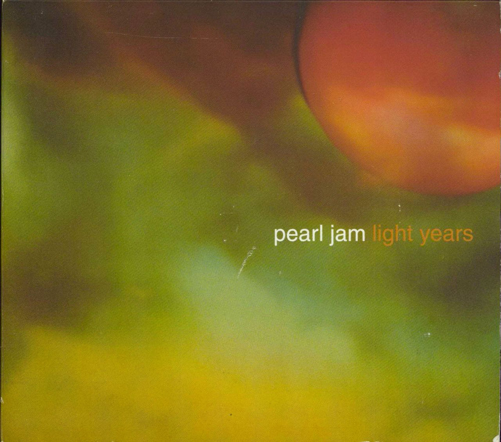 Pearl Jam Light Years US CD single (CD5 / 5") 34K79452