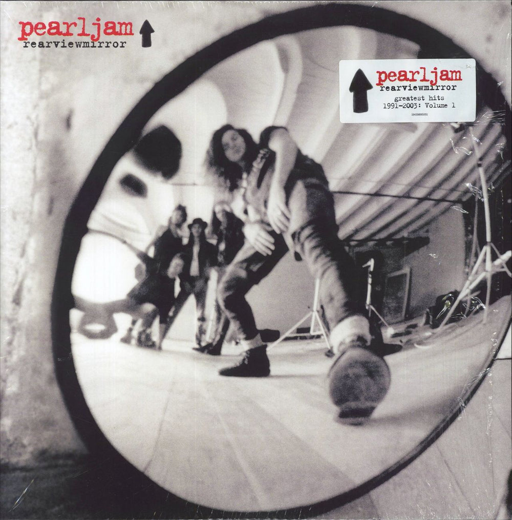 Pearl Jam Rearviewmirror (Greatest Hits 1991-2003: Volume 1) - Shrink UK 2-LP vinyl record set (Double LP Album) 194398950518