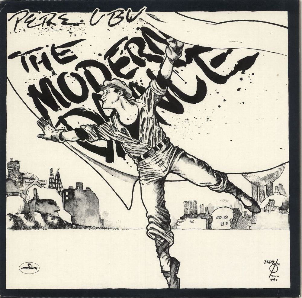 Pere Ubu The Modern Dance UK vinyl LP album (LP record) 9100052