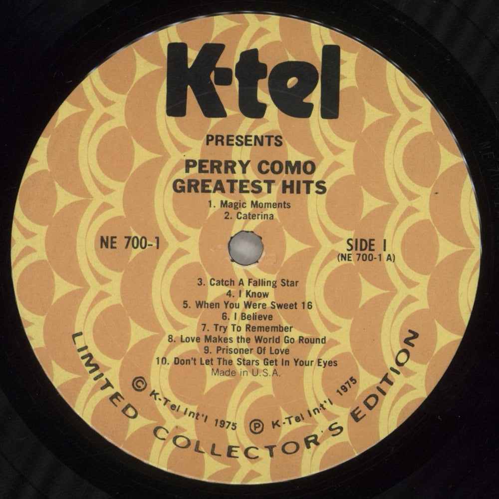 Perry Como 40 Greatest - US pressing US 2-LP vinyl record set (Double LP Album) PA92LGR778597