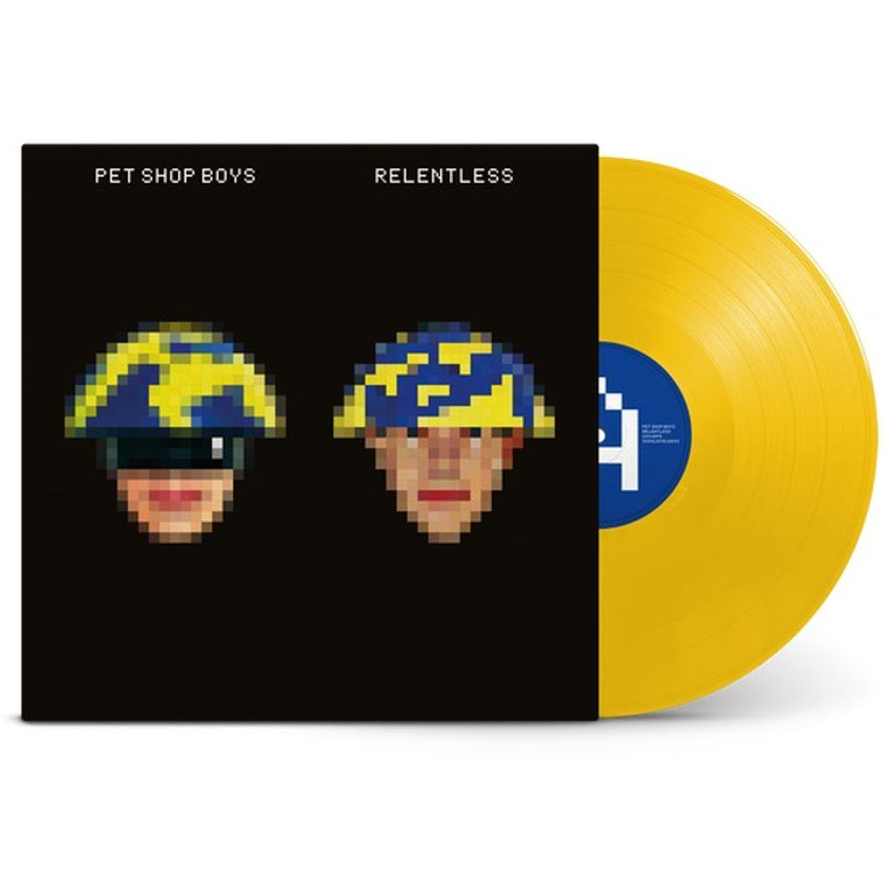 Pet Shop Boys Relentless - Yellow Vinyl - Sealed UK vinyl LP album (LP record) 5054197618833