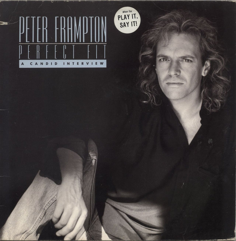 Peter Frampton Perfect Fit - A Candid Interview US Promo vinyl LP album (LP record) PR3093