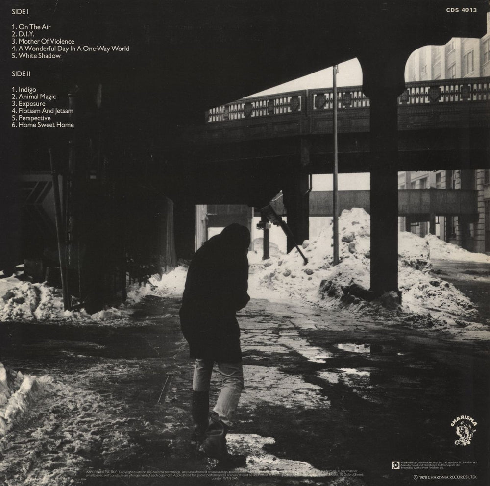 Peter Gabriel Peter Gabriel II - 1st UK vinyl LP album (LP record)