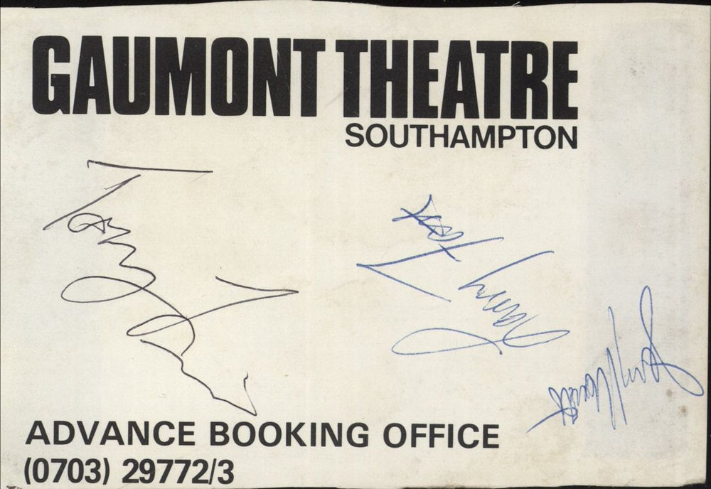 Peter Gabriel Tour Of China 1984 UK tour programme GABTRTO876239