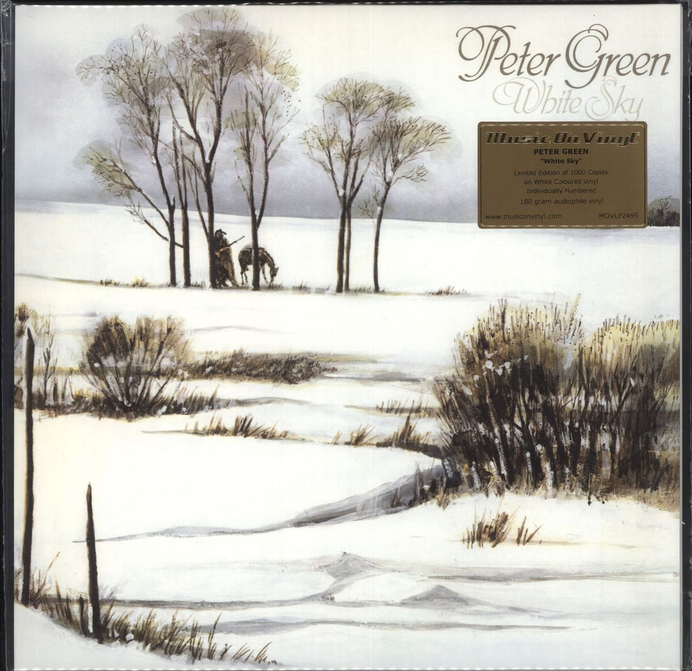 Peter Green White Sky - 180gm White Vinyl UK vinyl LP album (LP record) MOVLP2495