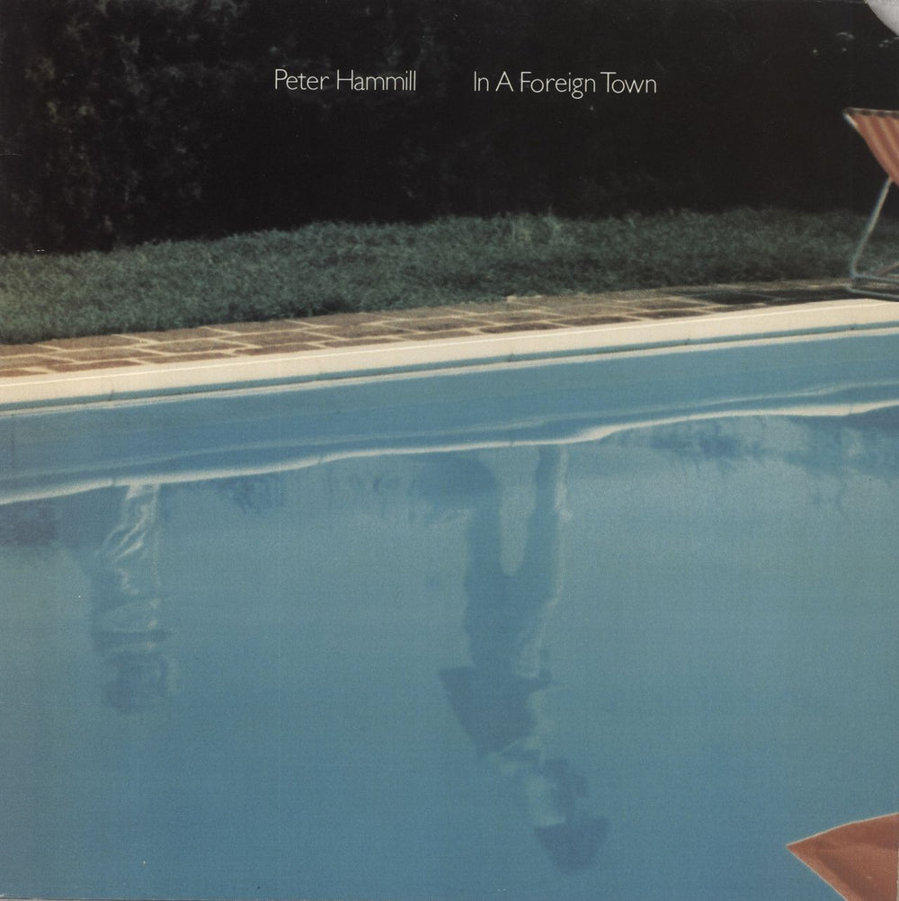 Peter Hammill In A Foreign Town US vinyl LP album (LP record) 72337-1