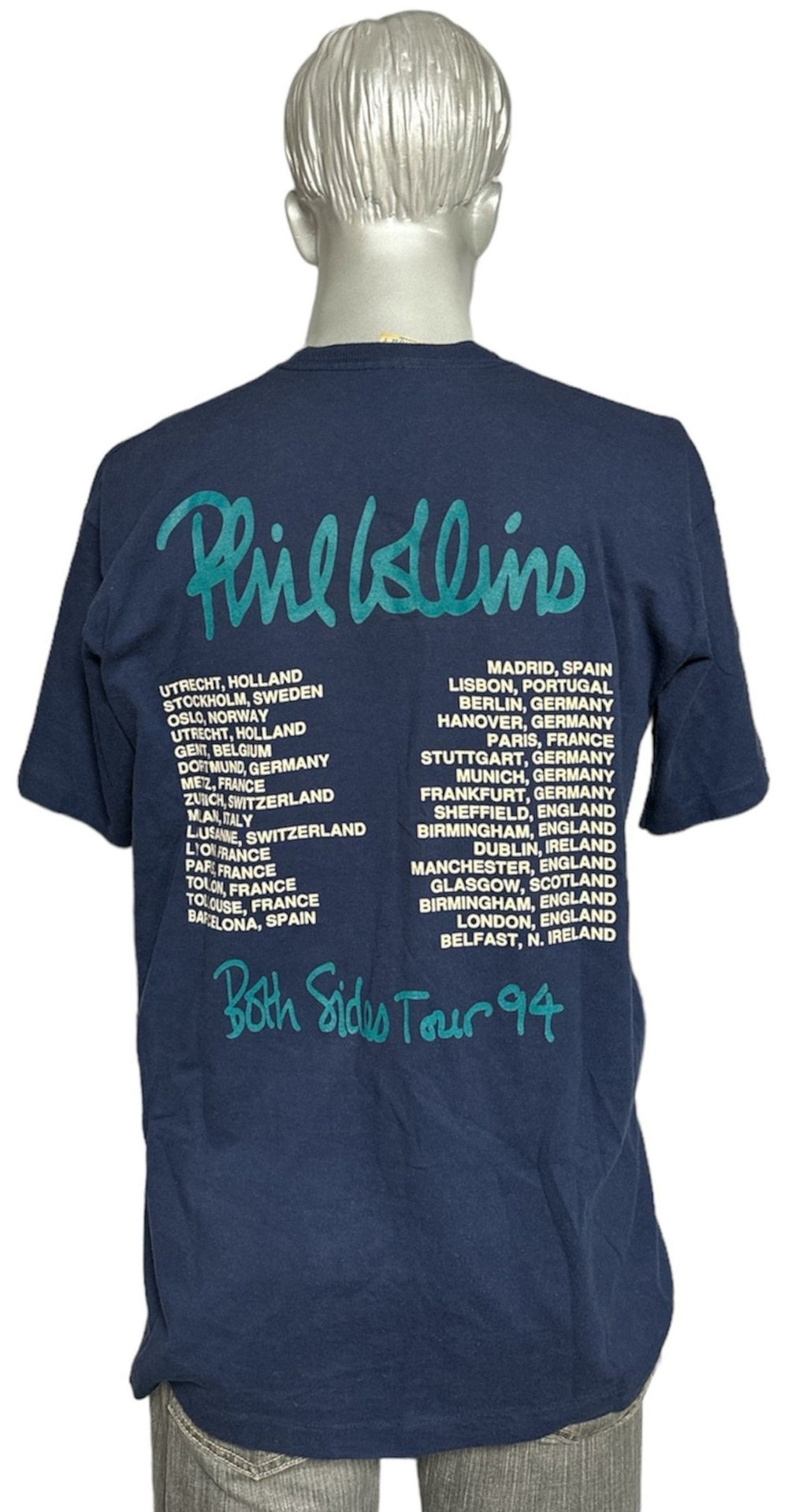 Phil Collins Both Sides Tour - L Irish t-shirt