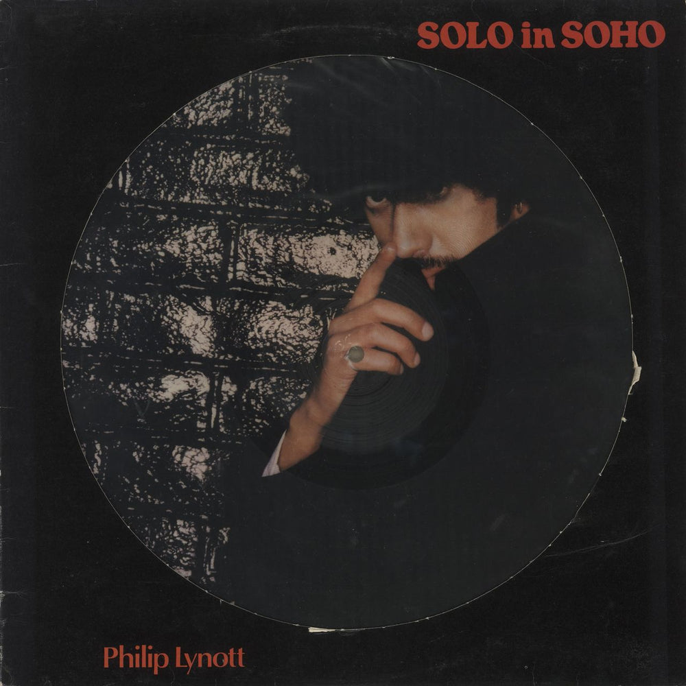 Phil Lynott Solo In Soho + Sleeve - VG+ UK picture disc LP (vinyl picture disc album) PHIL1