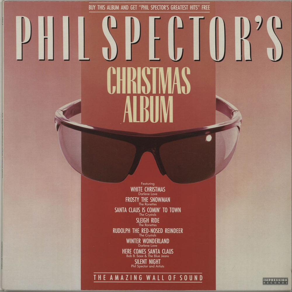 Phil Spector Phil Spector's Christmas Album UK vinyl LP album (LP record) PSLP2