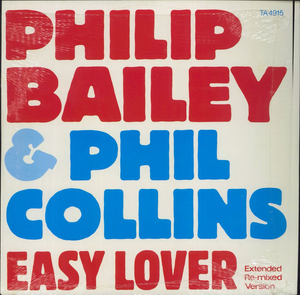 Philip Bailey Easy Lover - Shrink UK 12" vinyl single (12 inch record / Maxi-single) TA4915