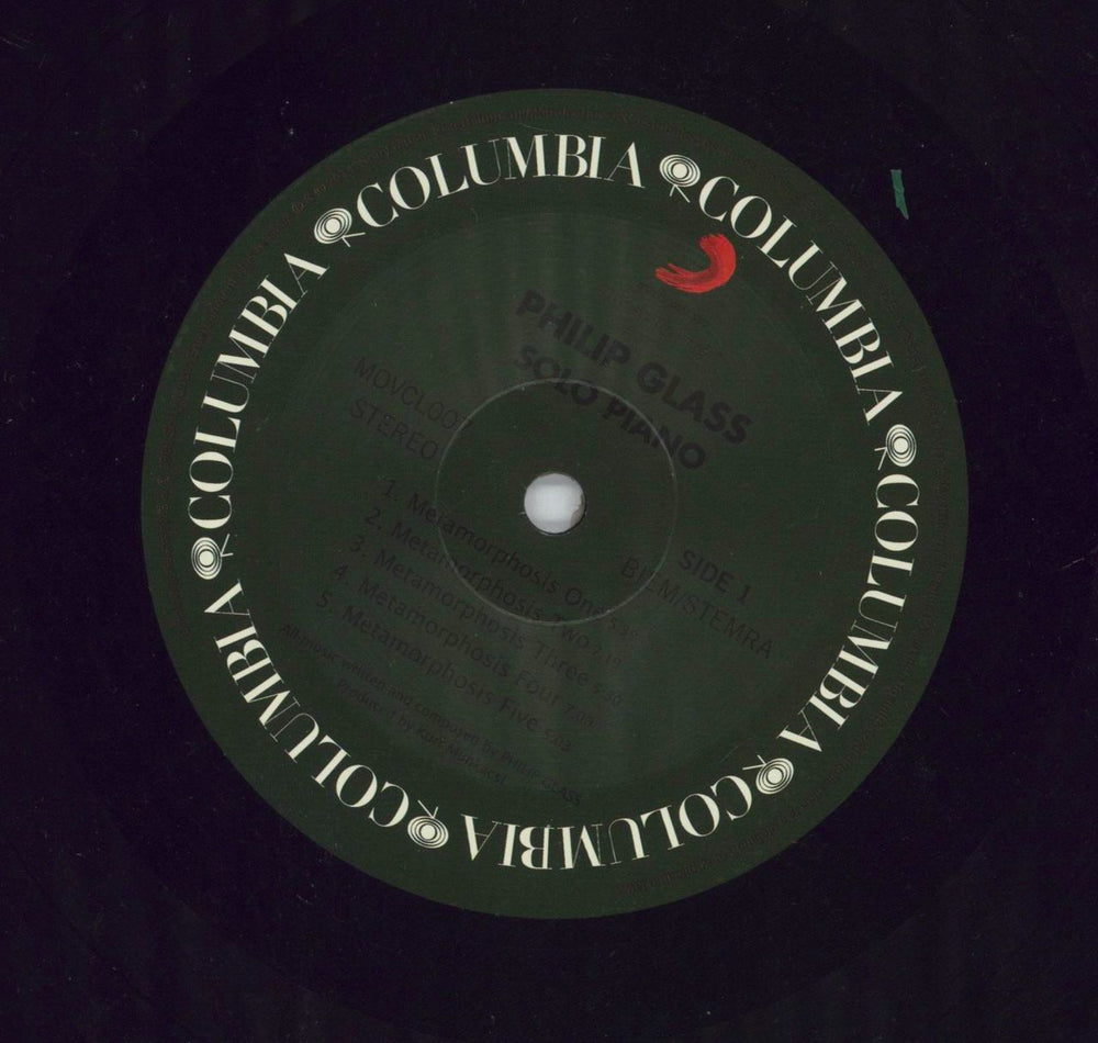 Philip Glass Solo Piano - 180g UK vinyl LP album (LP record) 8718469535118