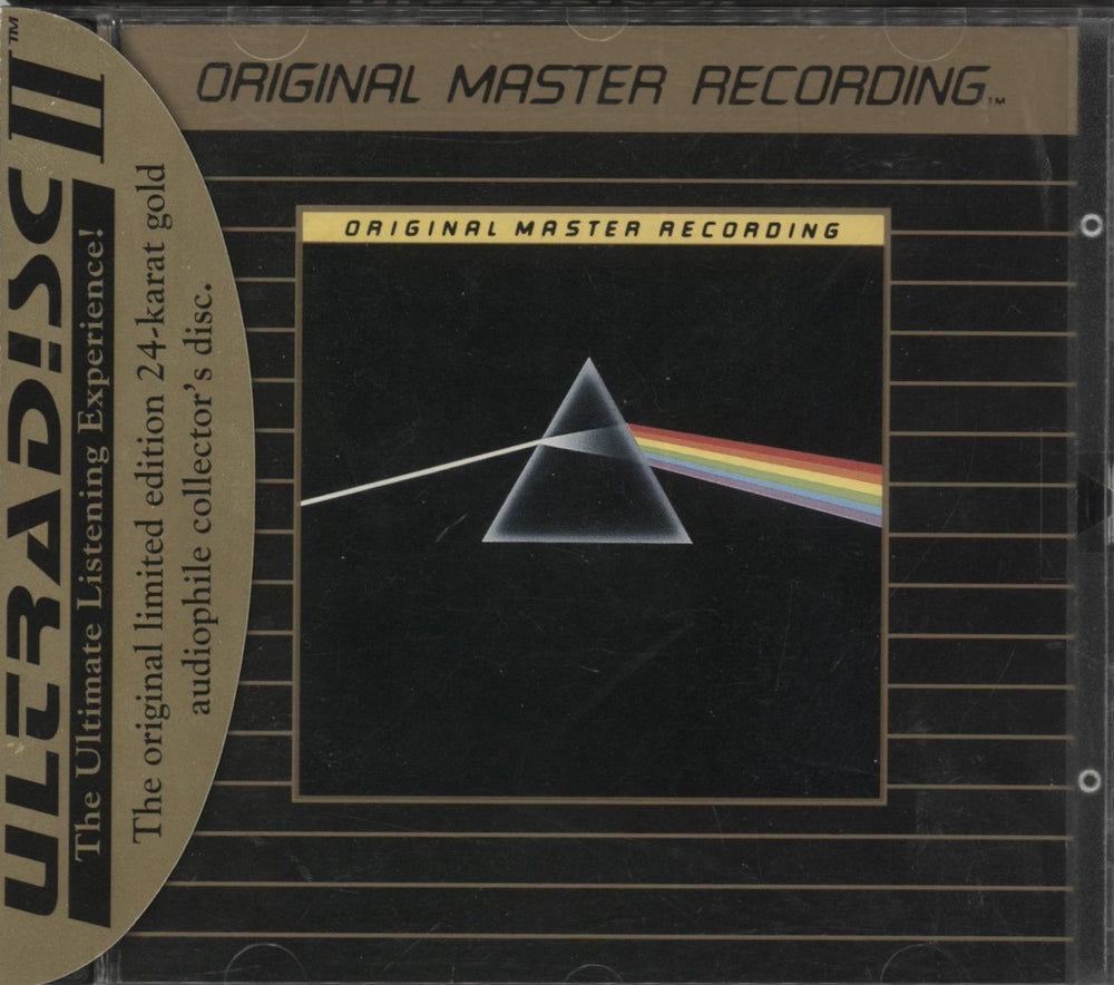 Pink Floyd Dark Side Of The Moon - Ultradisc II + Wraparound Card US CD album (CDLP) UDCD517