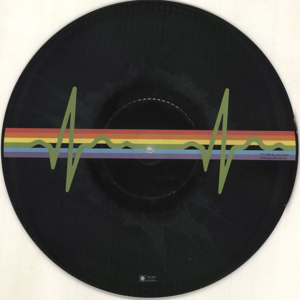 Pink Floyd The Dark Side Of The Moon - shrink US picture disc LP (vinyl picture disc album)