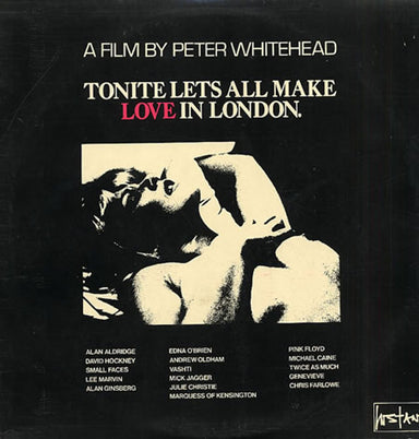 Pink Floyd Tonite Lets All Make Love In London UK vinyl LP album (LP record) INLP002