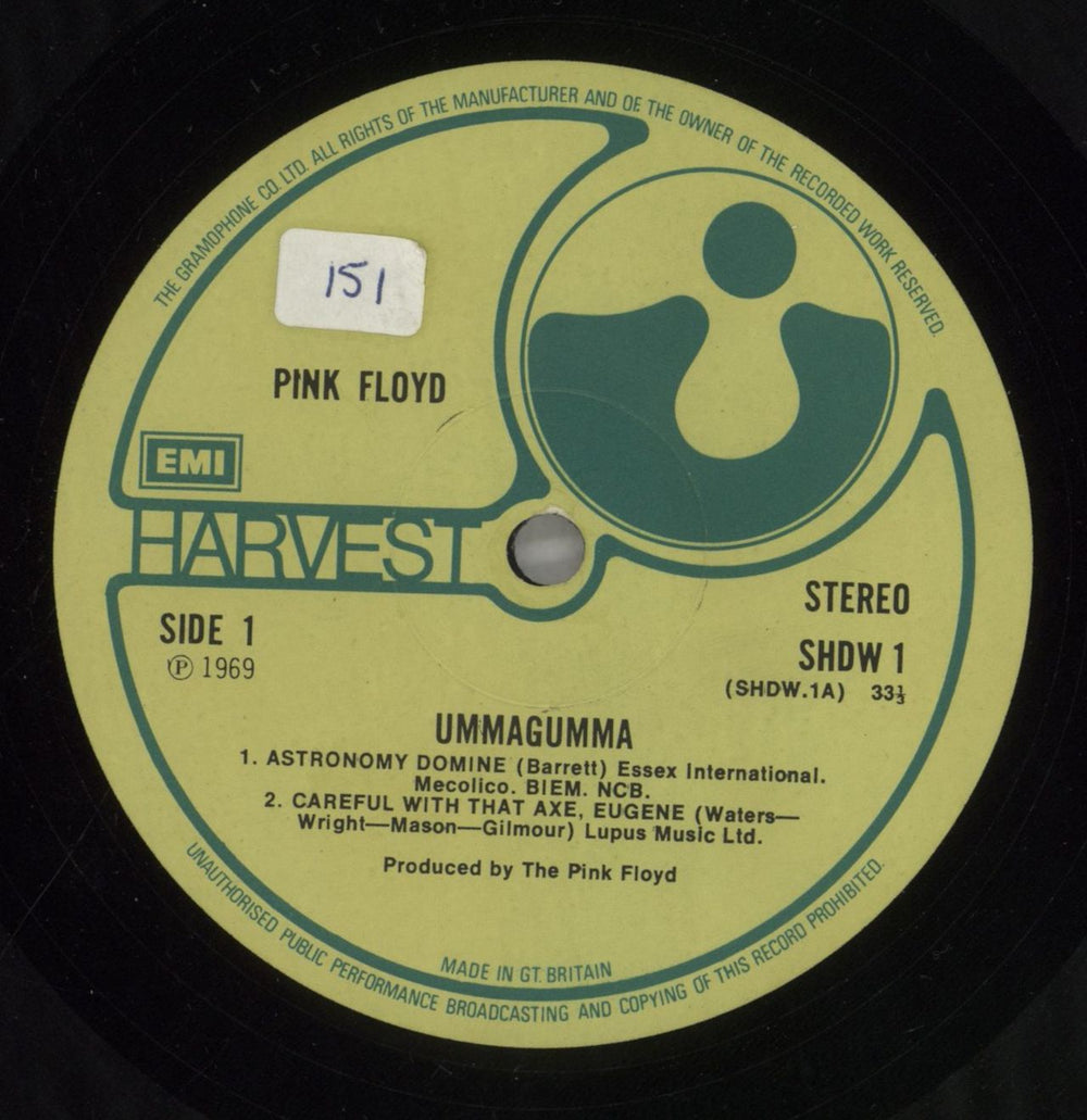 Pink Floyd Ummagumma - 2nd - EX UK 2-LP vinyl record set (Double LP Album) PIN2LUM696445