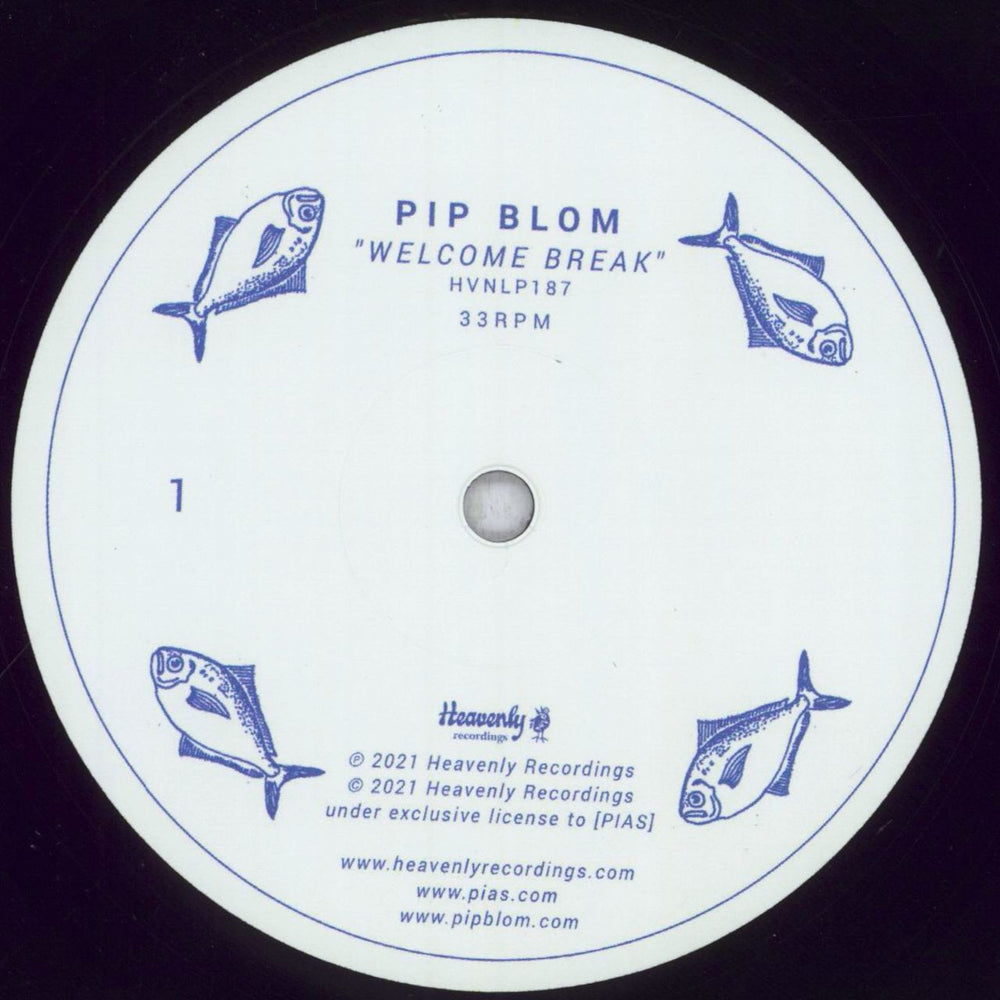 Pip Blom Welcome Break - Shrink UK vinyl LP album (LP record) 3VSLPWE841817
