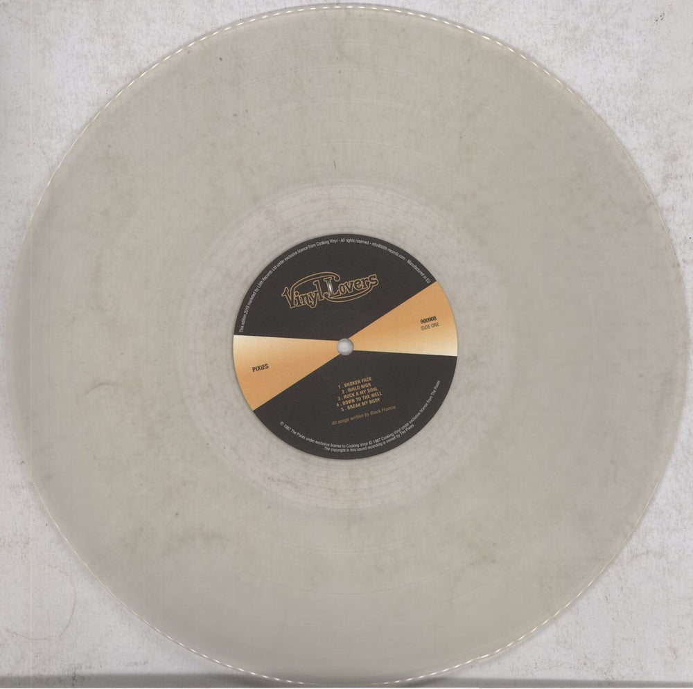 Pixies Pixies - Clear Vinyl UK vinyl LP album (LP record) PIXLPPI845044