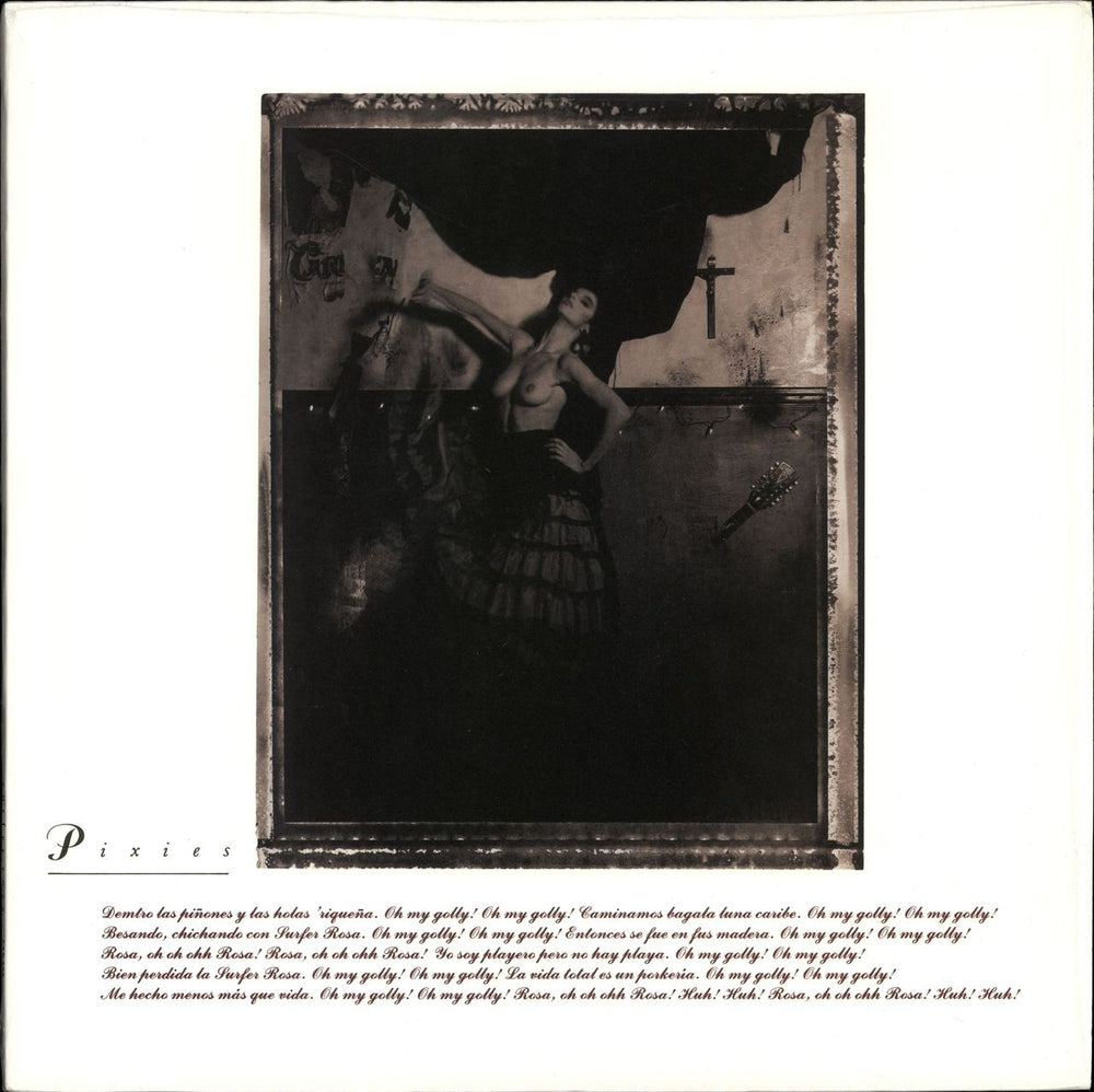 Pixies Surfer Rosa - 180gm UK vinyl LP album (LP record) CAD803