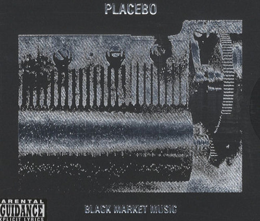 Placebo Black Market Music - Black & Silver Embossed Slipcase - Sealed UK CD album (CDLP) CDFLOORXX13