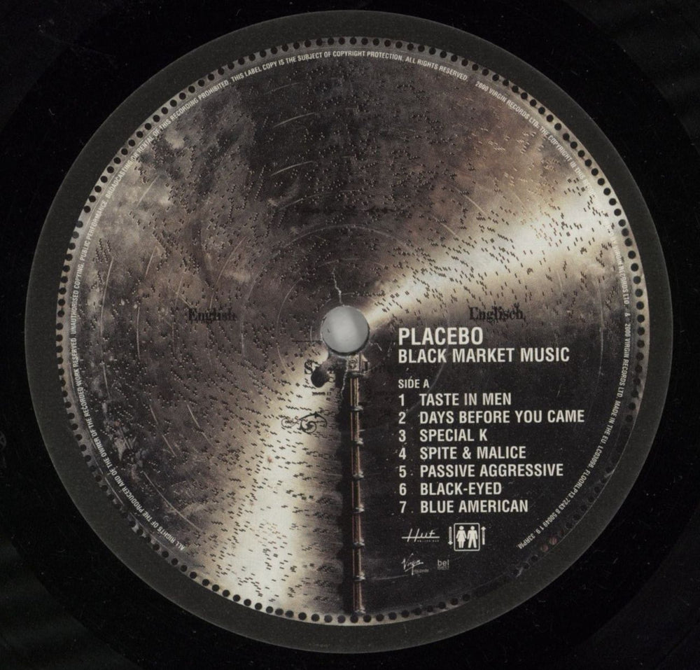 Placebo Black Market Music UK vinyl LP album (LP record) CEBLPBL167709