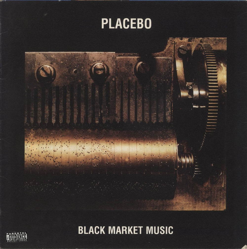 Placebo Black Market Music UK vinyl LP album (LP record) FLOORLP13