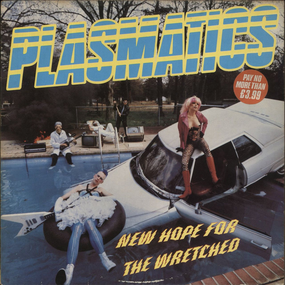 Plasmatics New Hope For The Wretched - Marbled Vinyl UK vinyl LP album (LP record) SEEZ24