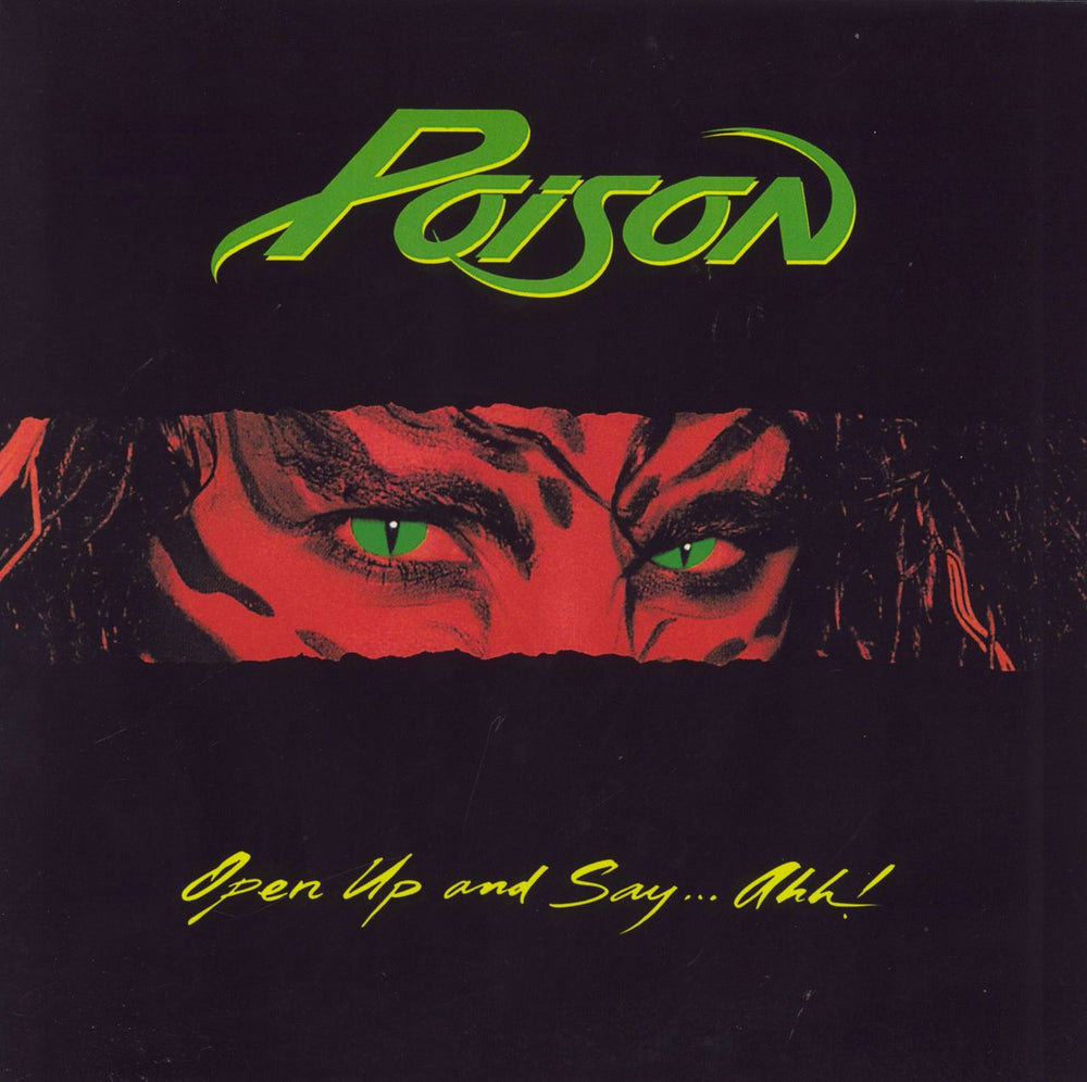 Poison Open Up And Say...Ahh! UK vinyl LP album (LP record) FRM48493