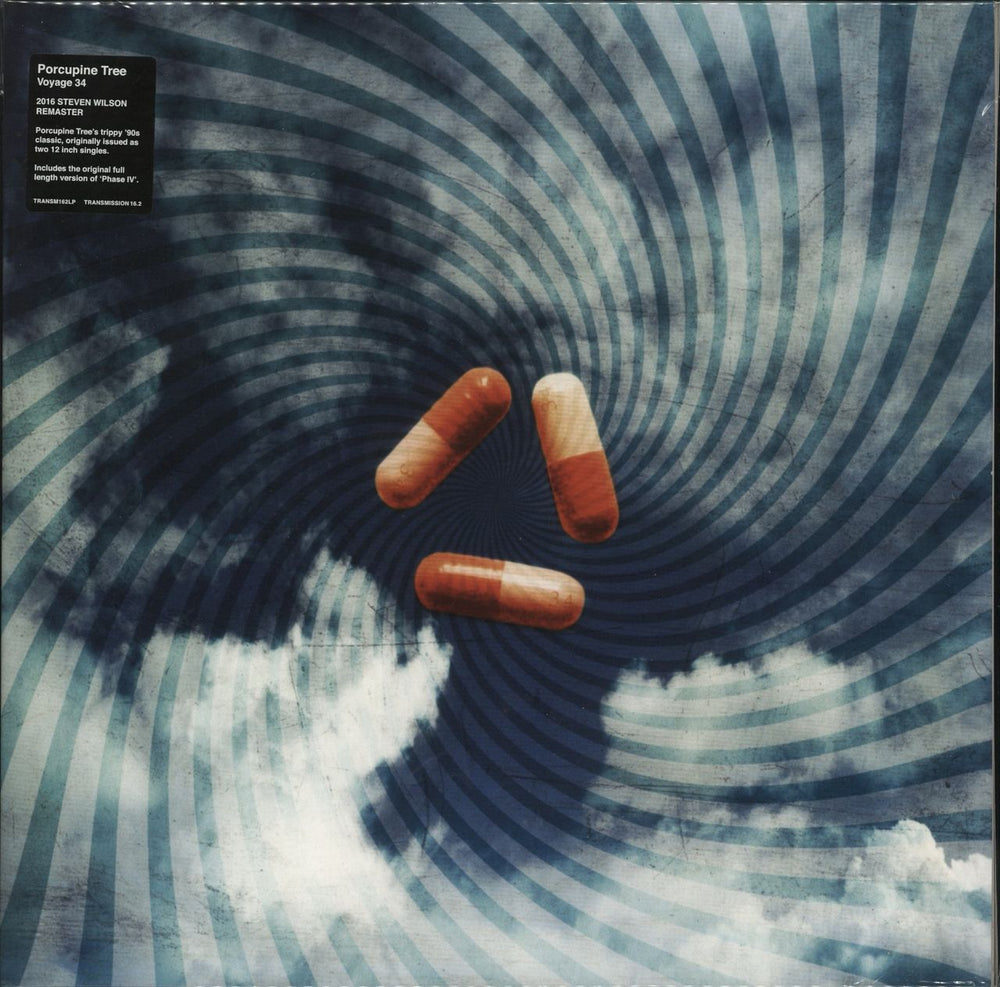 Porcupine Tree Voyage 34 UK 2-LP vinyl record set (Double LP Album) TRANSM162LP