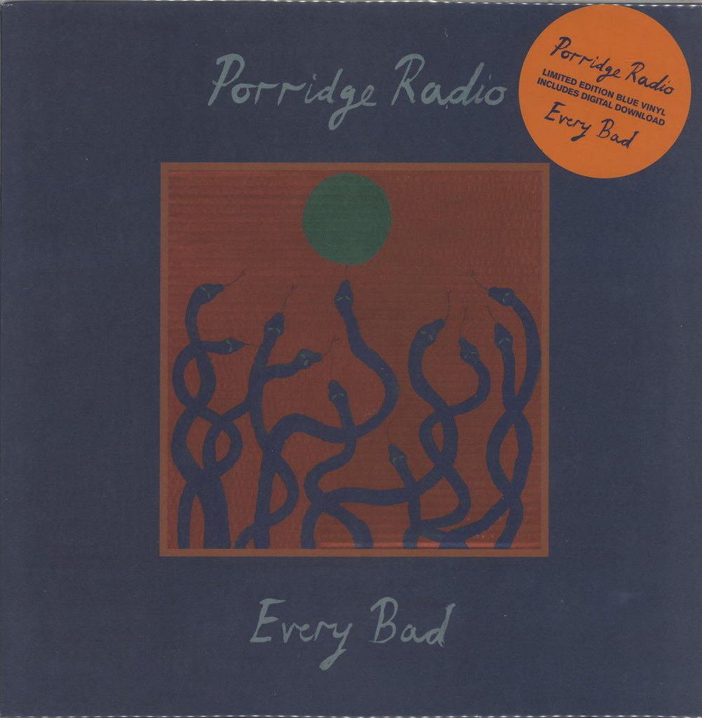 Porridge Radio Every Bad - Transparent Blue Vinyl UK vinyl LP album (LP record) SC393