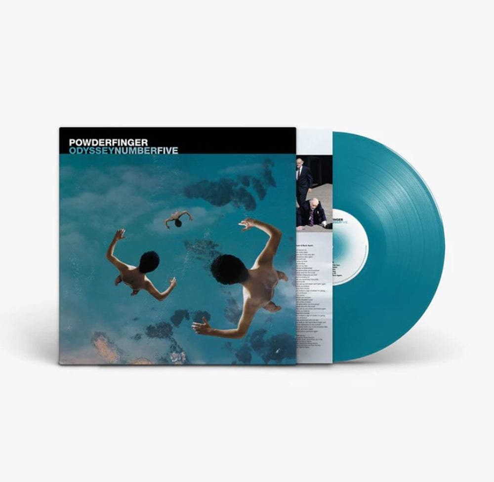 Powderfinger Odyssey Number Five - Blue & Clear Vinyl - Sealed Australian 2-LP vinyl record set (Double LP Album) WDF2LOD832820