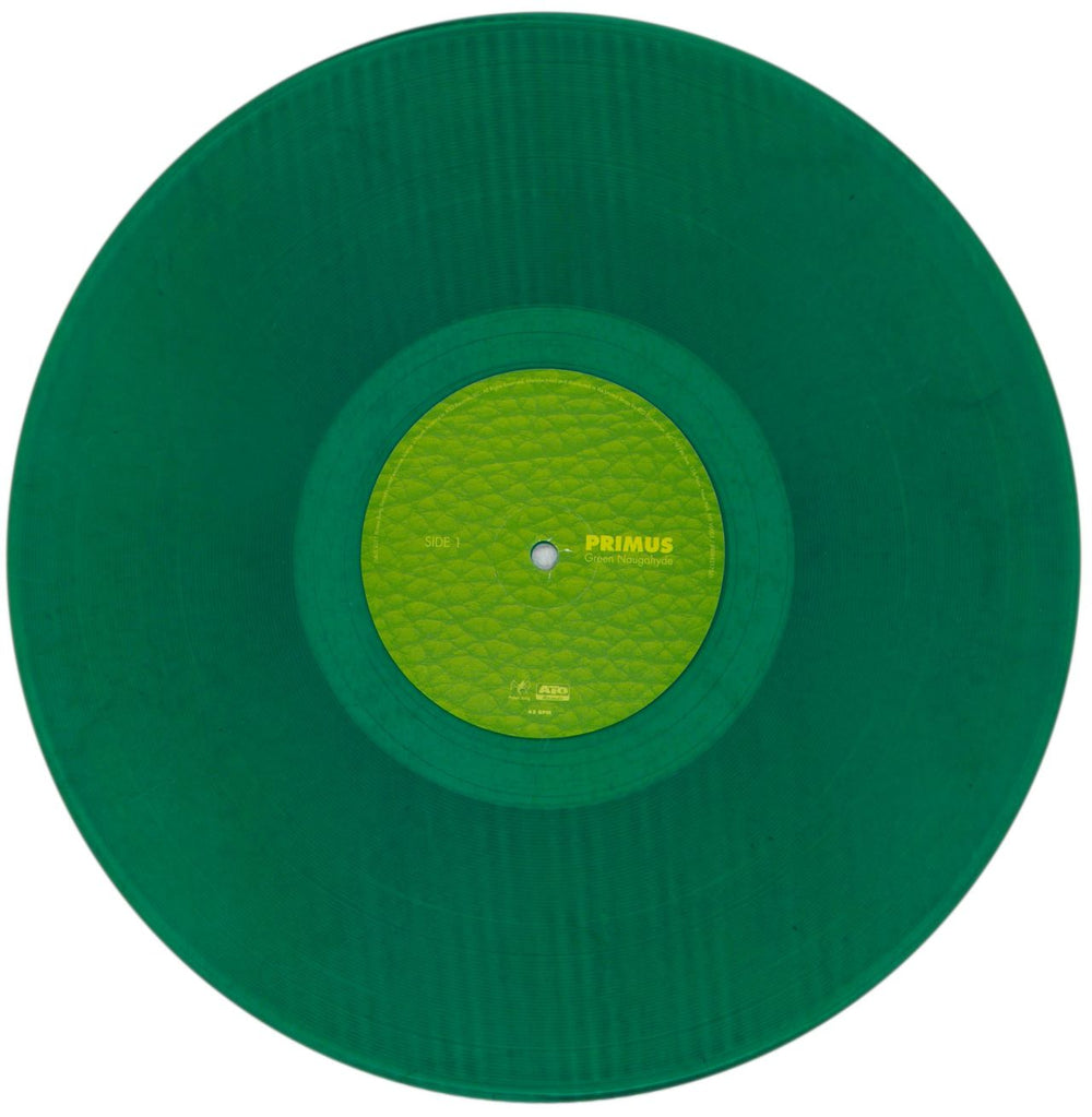 Primus Green Naugahyde - Transparent Green Vinyl + CD US 2-LP vinyl record set (Double LP Album) PI52LGR846258