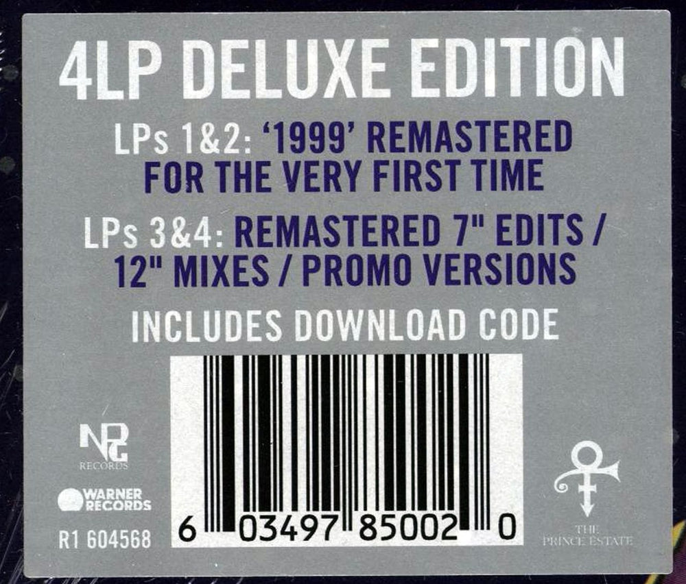 Prince 1999 - 4LP - Sealed UK Vinyl Box Set