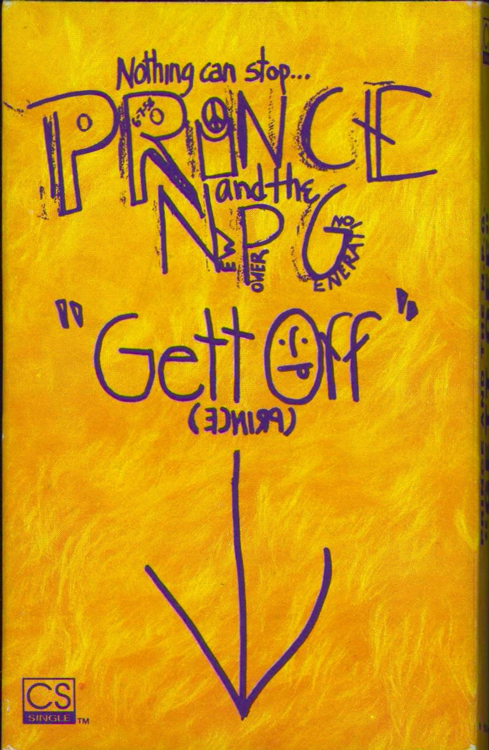 Prince Gett Off US cassette single 9-19225-4