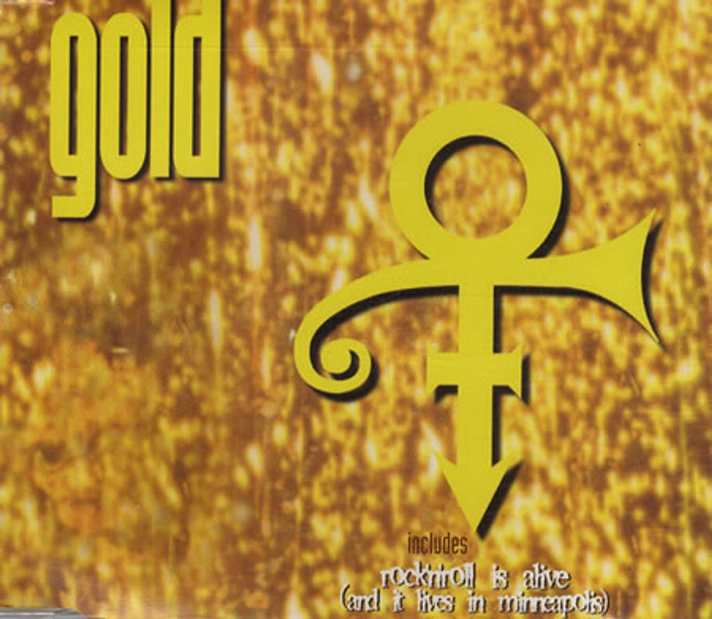 Prince Gold German CD single (CD5 / 5") 9362-43571-2