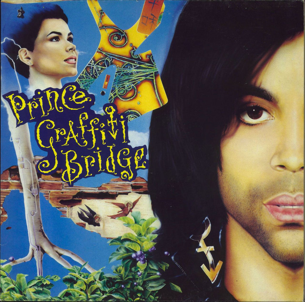 Prince Graffiti Bridge - EX UK 2-LP vinyl record set (Double LP Album) WX361