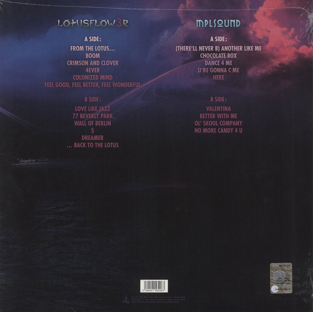 Prince Lotusflow3r / MPLSound - Sealed French 2-LP vinyl record set (Double LP Album) 5060421562063