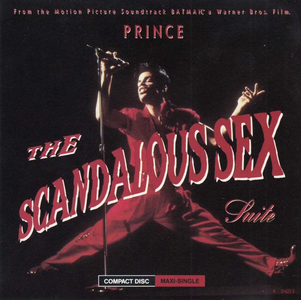 Prince Scandalous Sex Suite US CD single (CD5 / 5") 921422-2