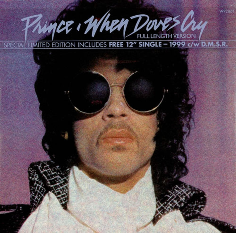Prince When Doves Cry + 1999 UK 12" vinyl single (12 inch record / Maxi-single) W9286T/SAM199