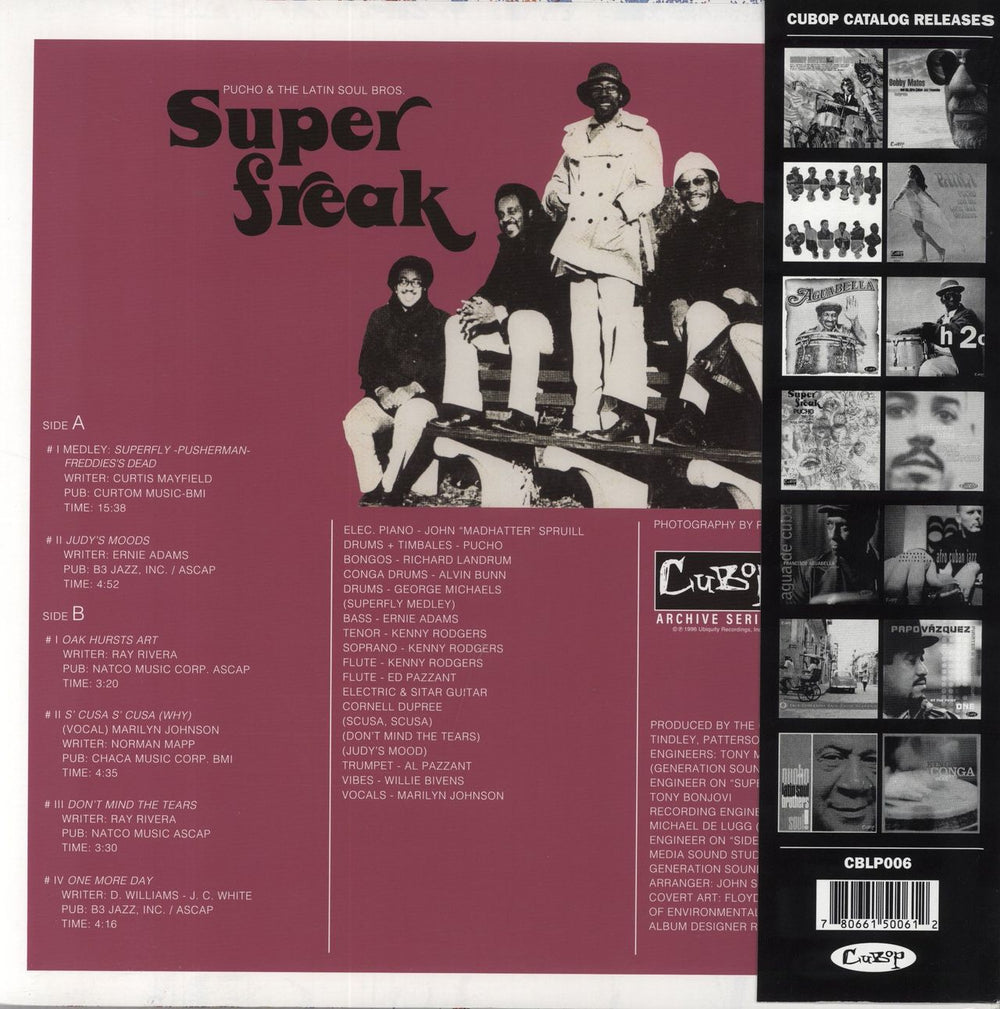 Pucho & His Latin Soul Brothers Super Freak - 180g - RSD US vinyl LP album (LP record) 780661500612