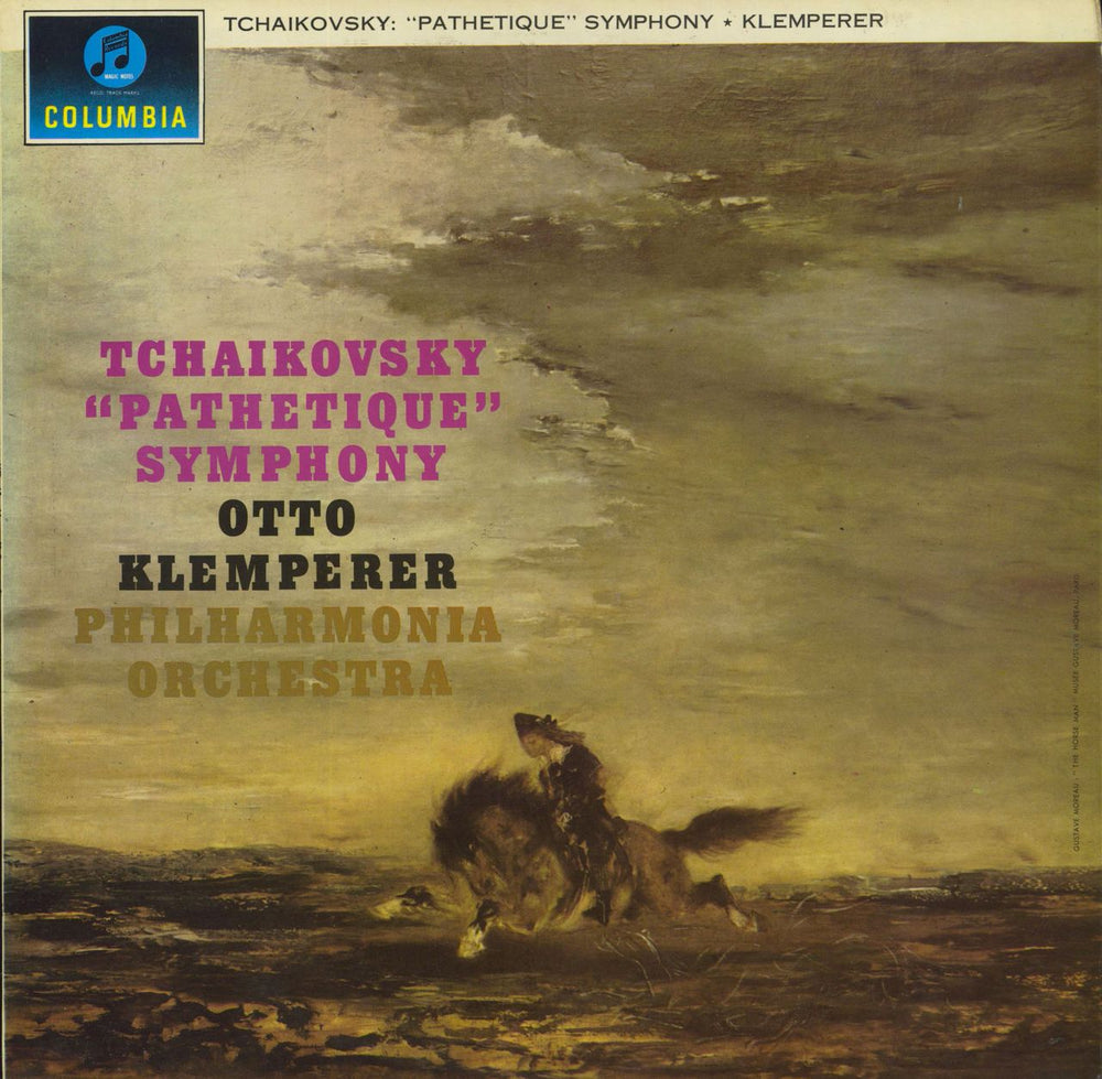 Pyotr Ilyich Tchaikovsky 'Pathetique' Symphony - 3rd UK vinyl LP album (LP record) SAX2458